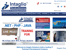 Tablet Screenshot of intaglio-solutions.com